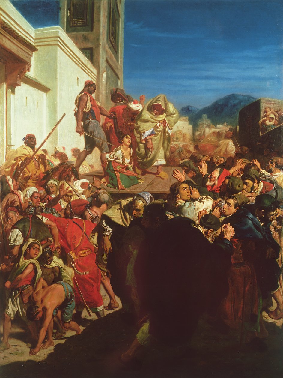 Tanca'da Bir Yahudi'nin İnfazı by Alfred Dehodencq