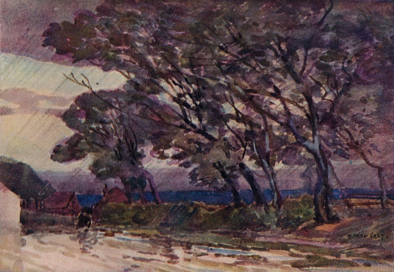 Fırtınalı Bir Akşam, c1890 by Alfred East