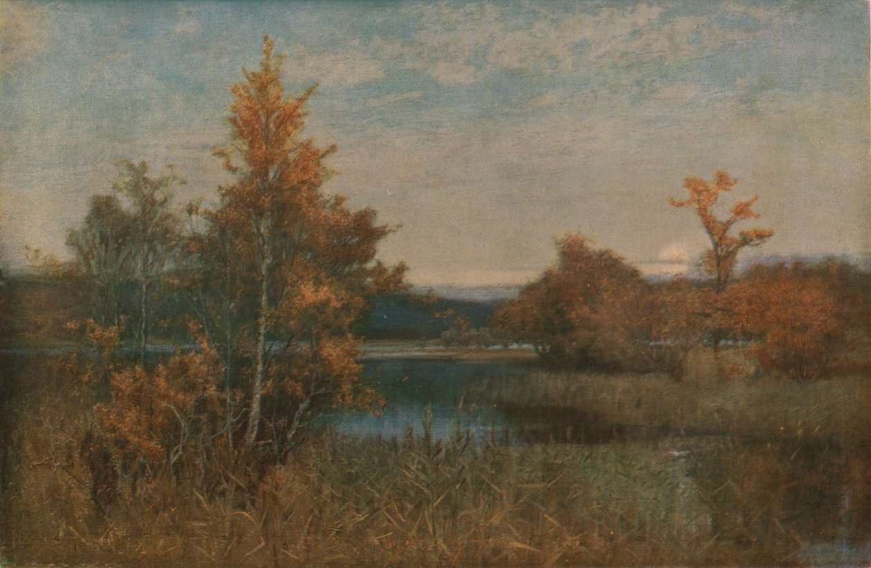 Bir Sonbahar Sonrası Kızgınlık, 1886, c1930. by Alfred East