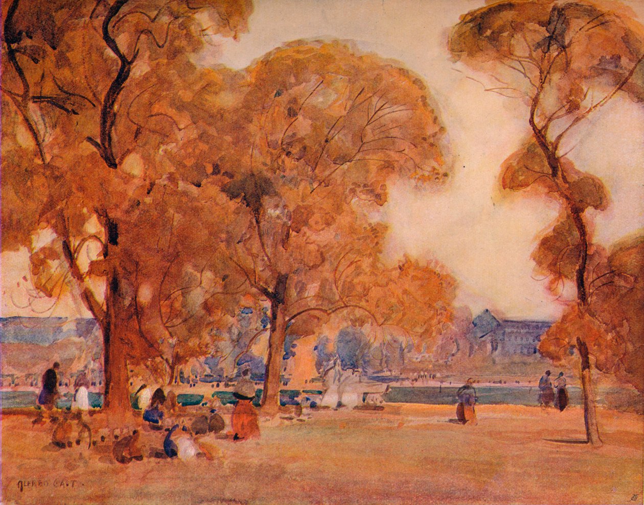 Parkta, c1864-1906, 1906. by Alfred East