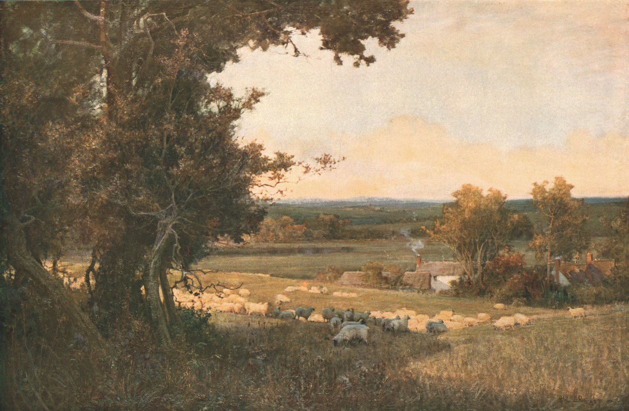 Altın Vadi, c1893, c1930. by Alfred East
