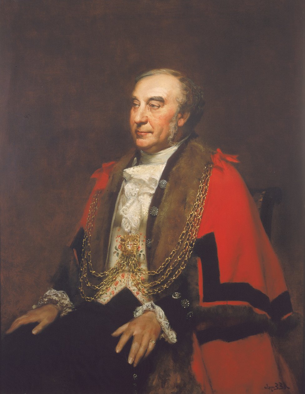 Meclis Üyesi William Lawrence, Şerif, c1849 by Alfred Edward Emslie
