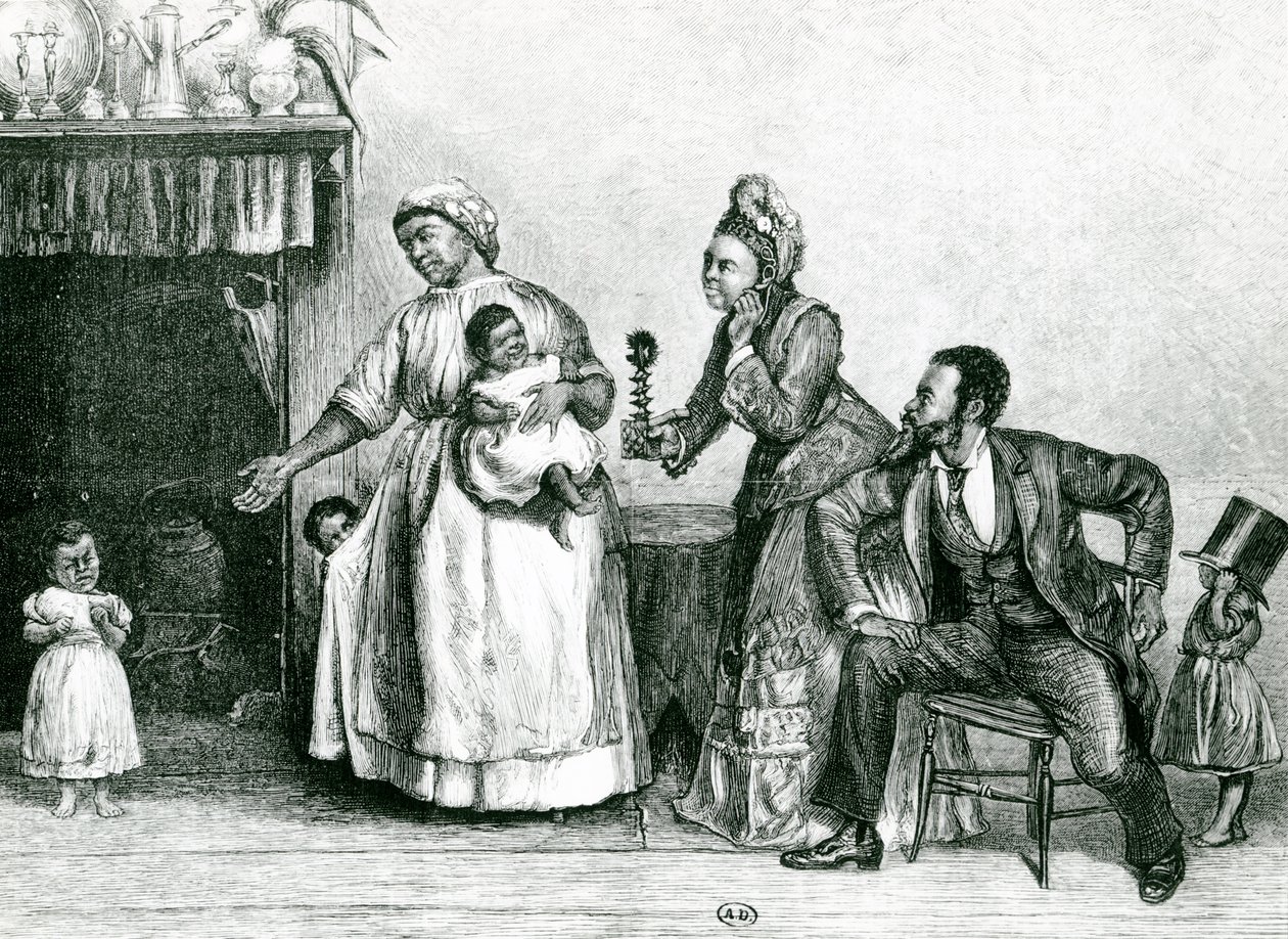 Chloes Teyze Ziyareti, 1877 by Alfred Edward Emslie