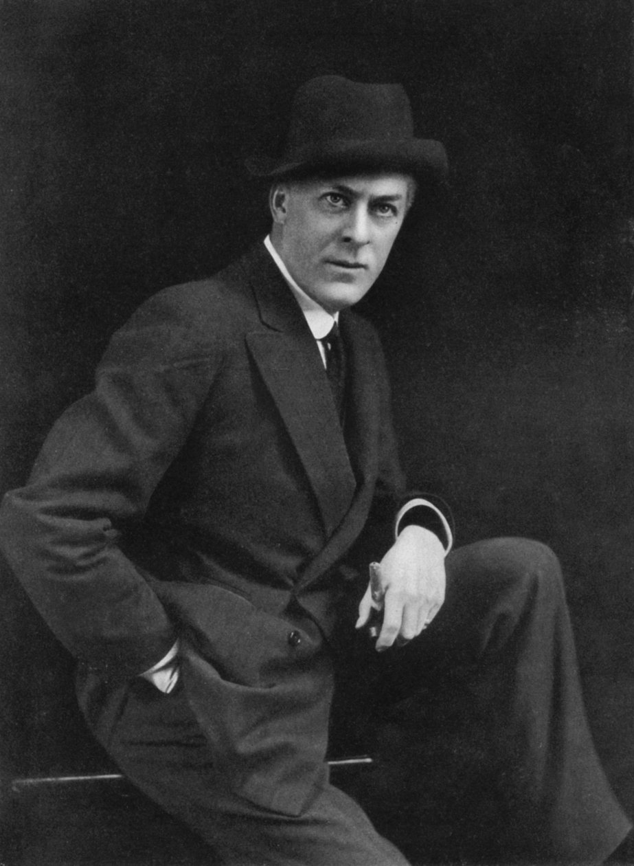 Sir George Alexander 1858-1918, tiyatro oyuncusu-yöneticisi, 1911-1912. by Alfred Ellis and Walery