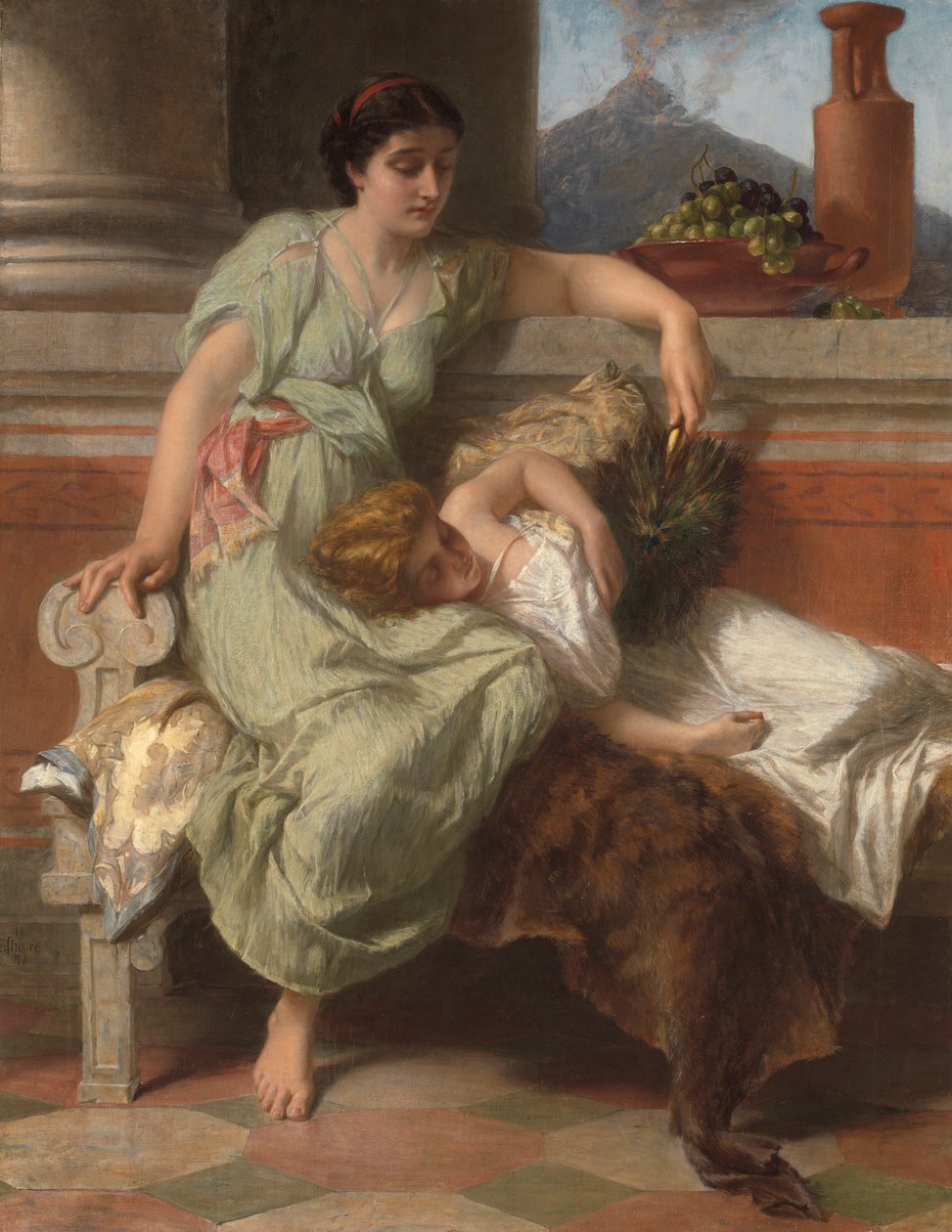 Pompei, MS 79 by Alfred Elmore