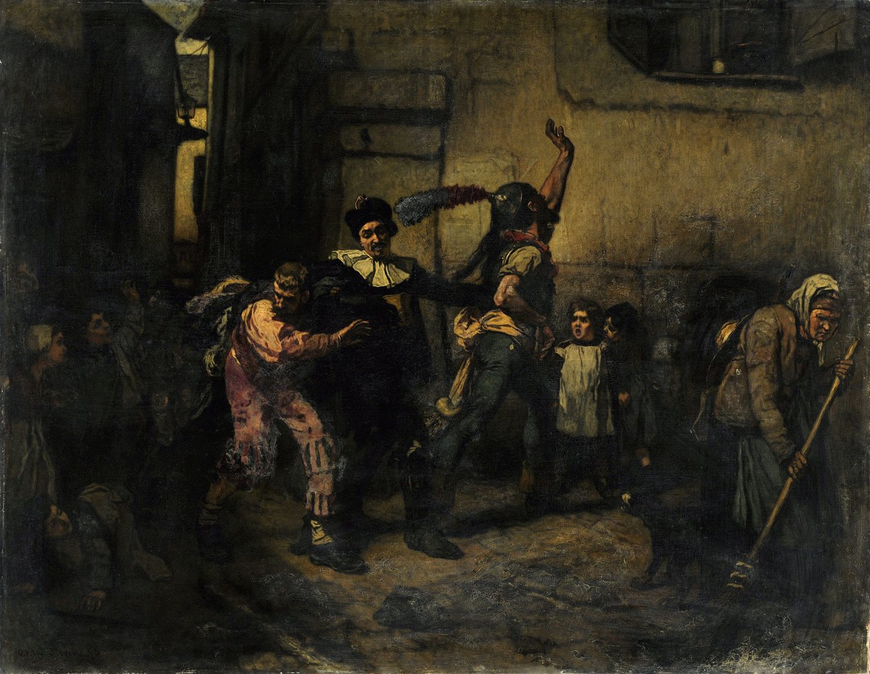 Kül Çarşambası (tuval üzerine yağlı boya) by Alfred Emile Stevens
