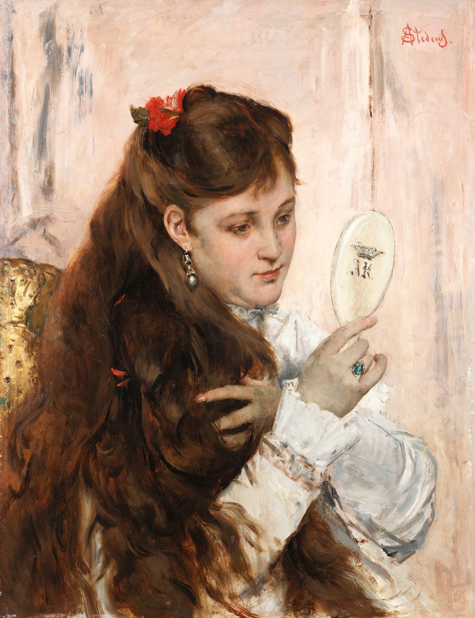 Tuvalet by Alfred Emile Stevens