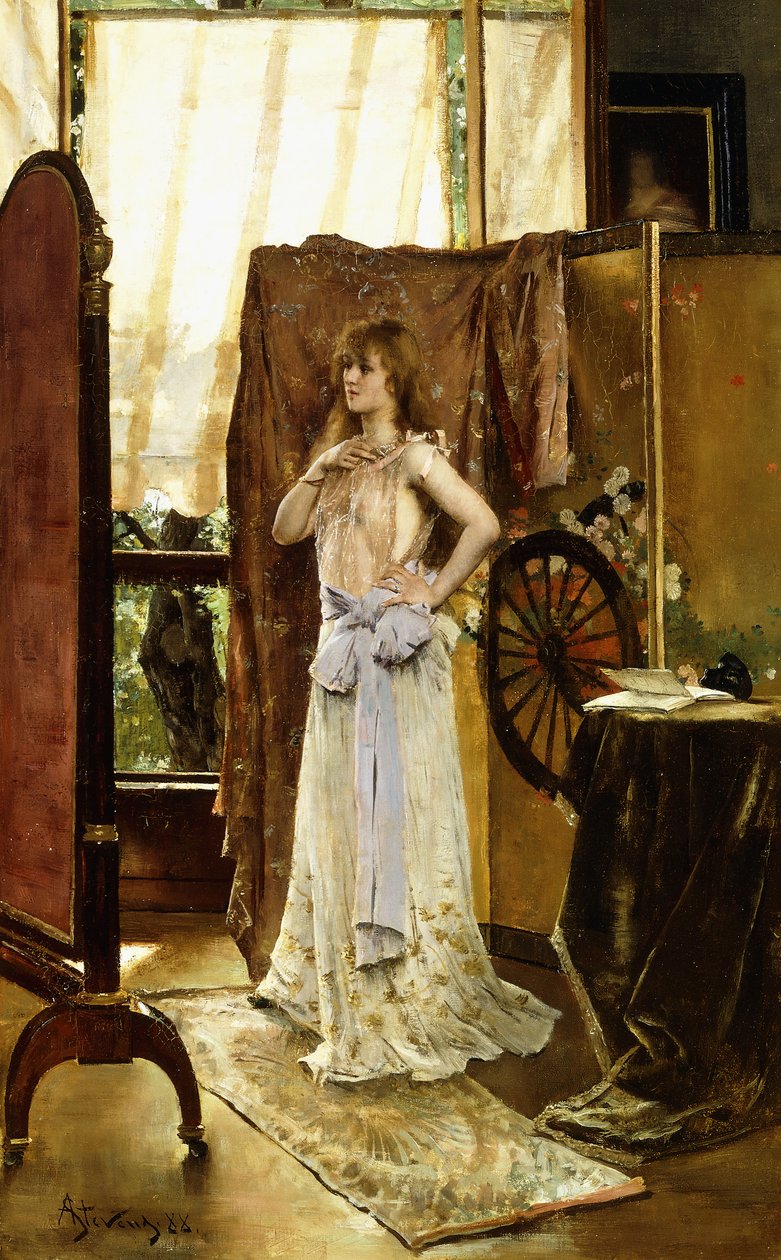 Prova, 1888 by Alfred Emile Stevens