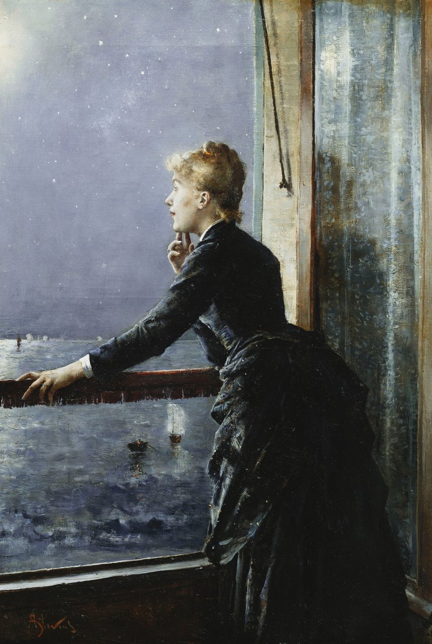 Samanyolu; Samanyolu, c.1885 by Alfred Emile Stevens