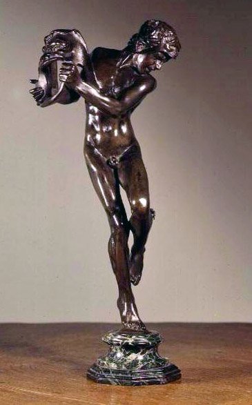 Komedi ve Trajedi (bronz) by Alfred Gilbert