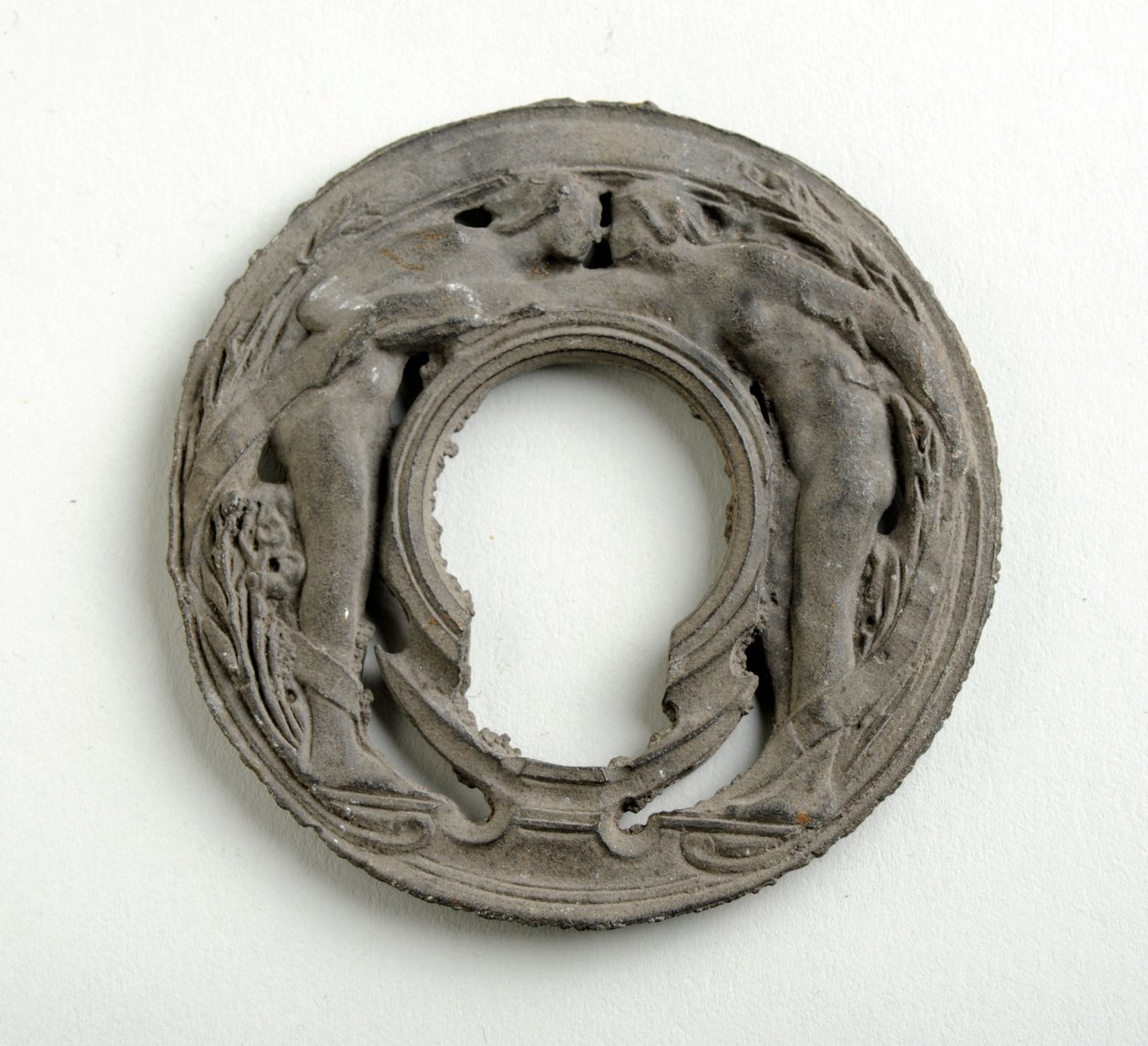 Arabesk Rozetli Kolye için Maket (bronz alçı) by Alfred Gilbert
