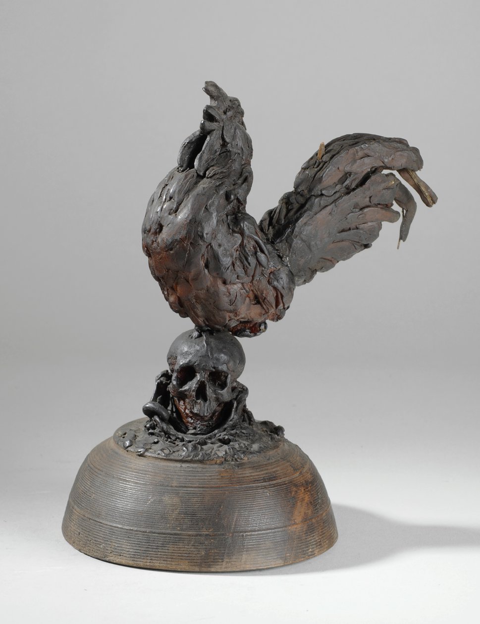 Sam Wilson Bacalığı için 9 maketten biri, c.1908-14 (alçı ve gomalak) (ayrıca bkz. 876021) by Alfred Gilbert