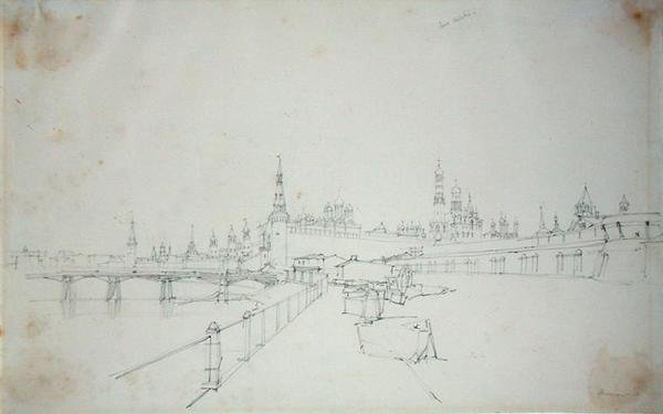 Moskova, 1827 by Alfred Gomersal Vickers