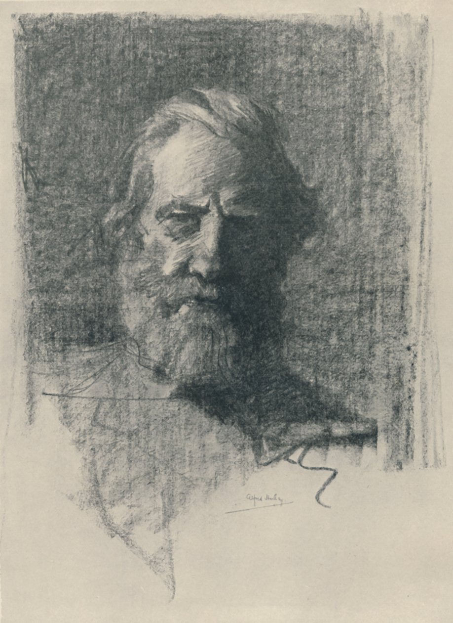 Bir Portre Çalışması, 1919 by Alfred Hartley