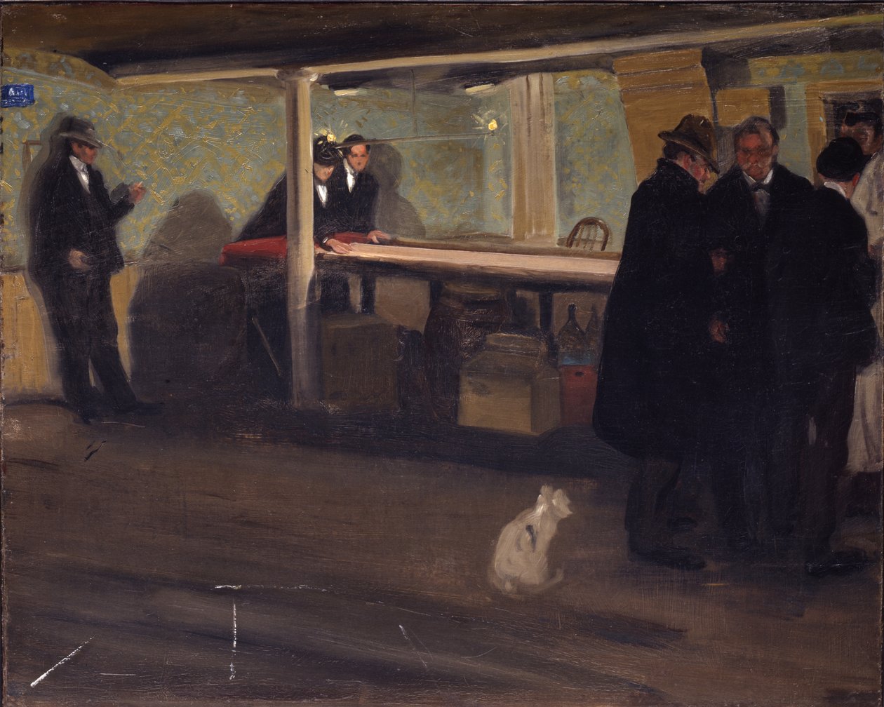 Kulüpte Akşam, c.1902 by Alfred Henry Maurer