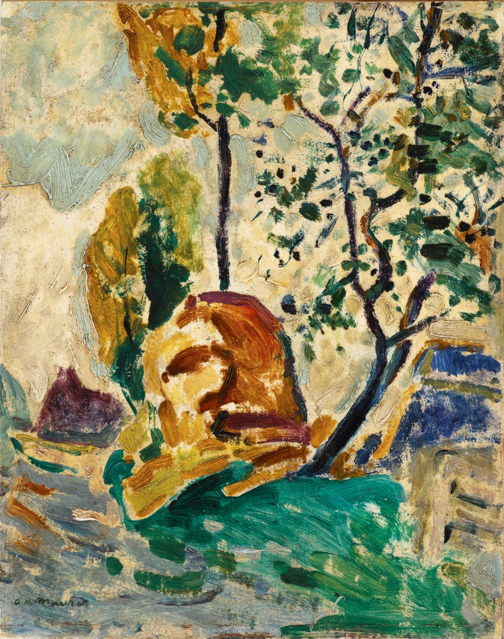 Ağaç ve Kaya by Alfred Henry Maurer