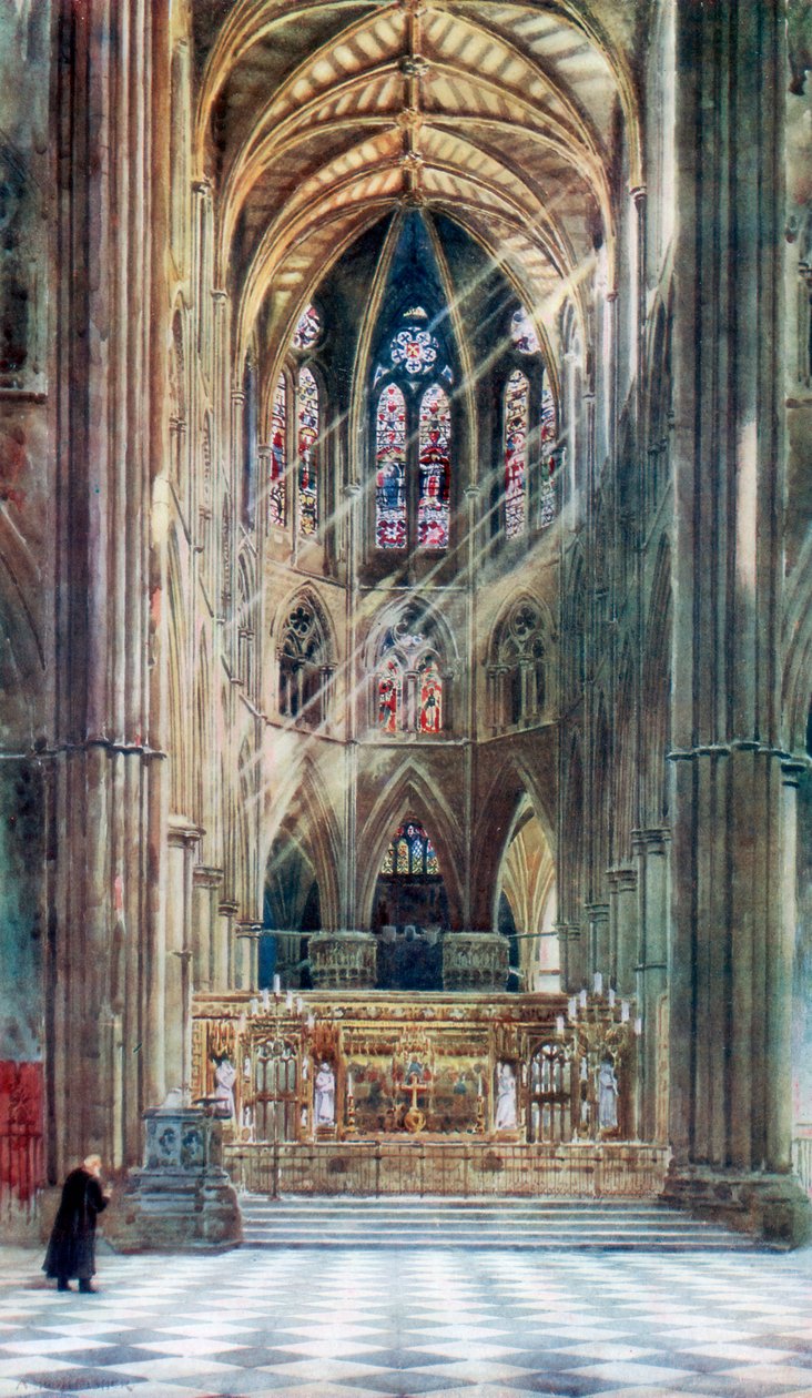 Westminster Manastırı, Londra, 1902 by Alfred Hugh Fisher