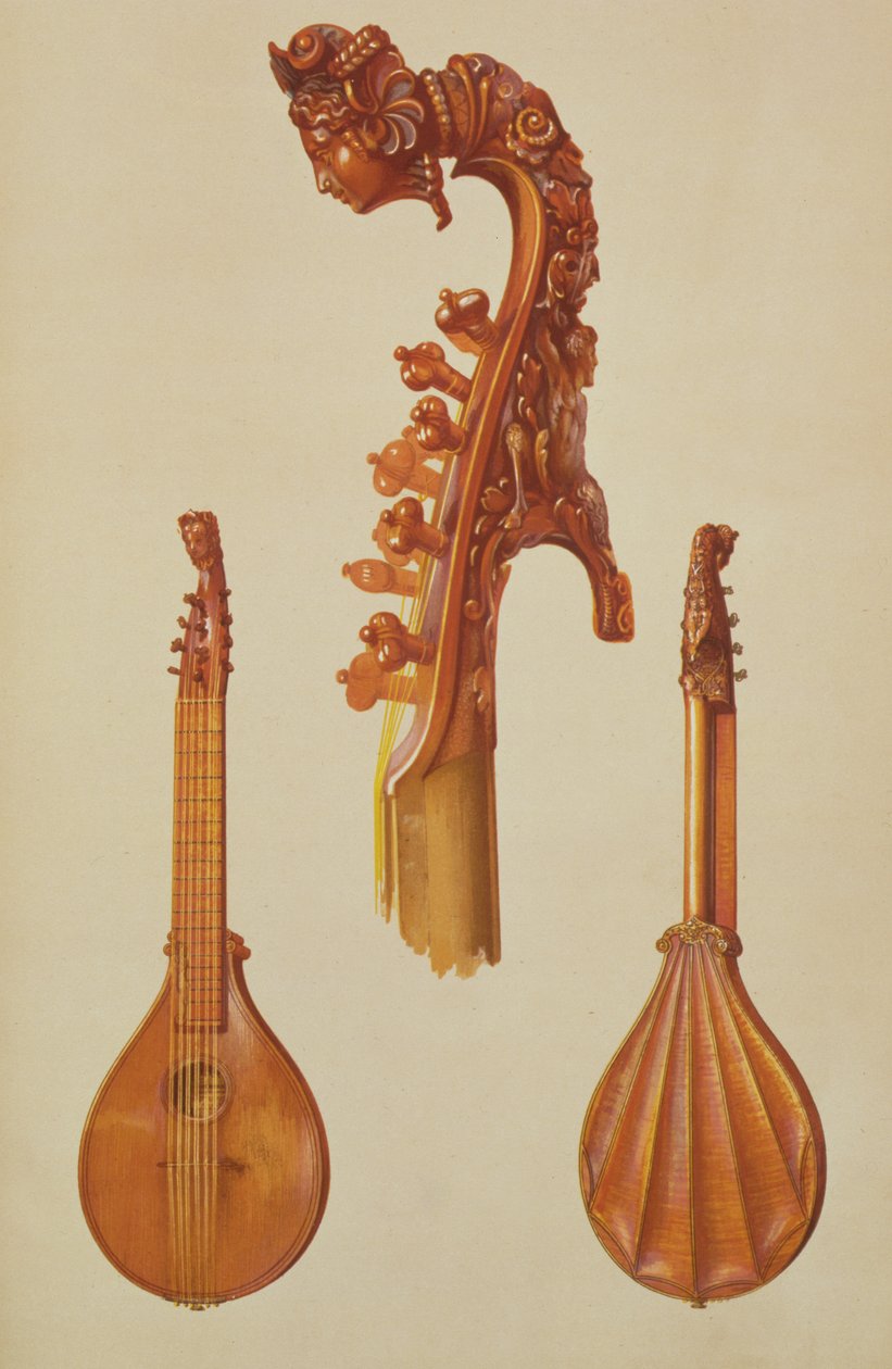 Cittern Antonio Stradivarius (c.1644-1737) 1700, 