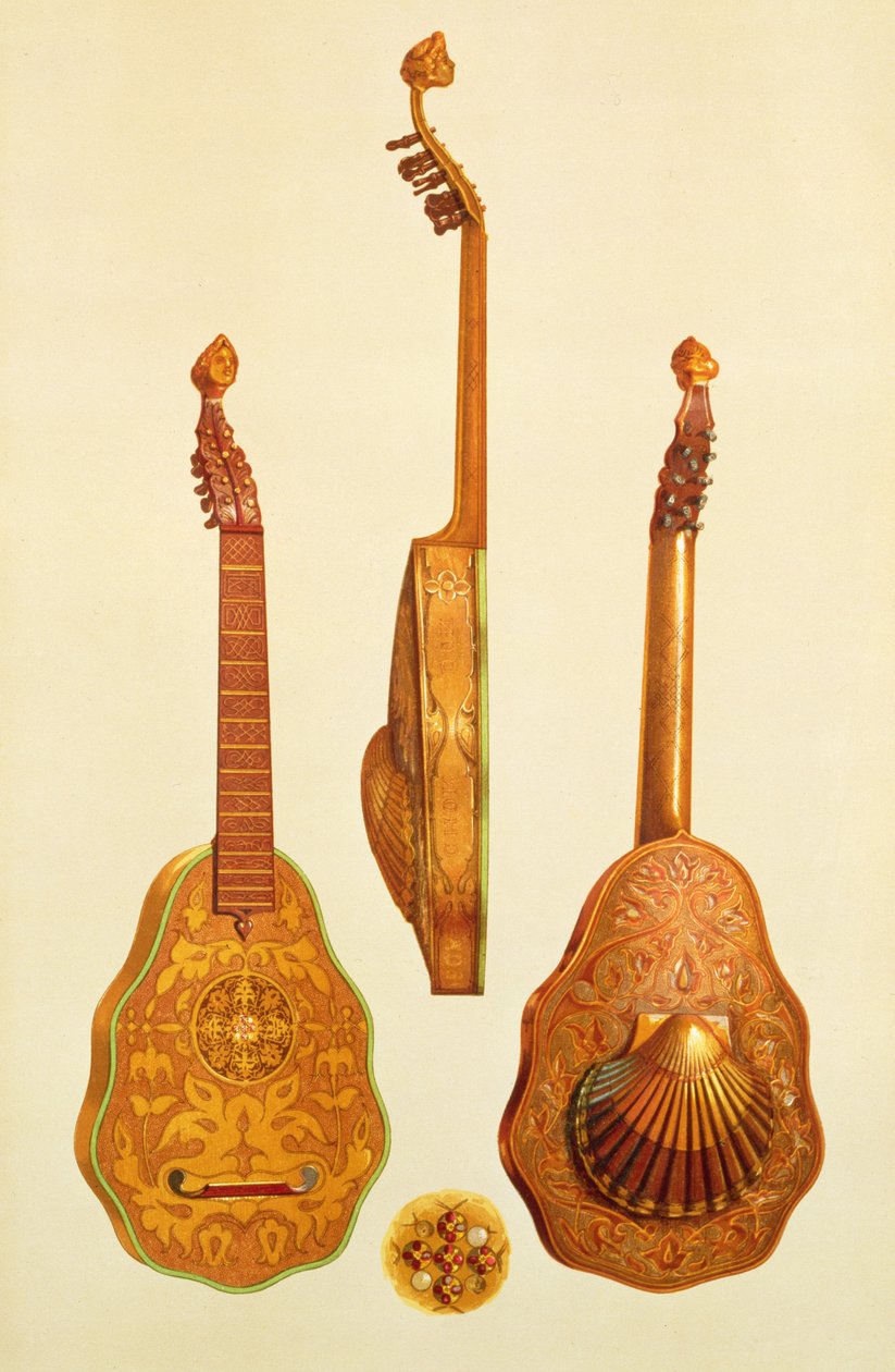 Kraliçe I. Elizabeth, John Rose tarafından lavta, 1580, 