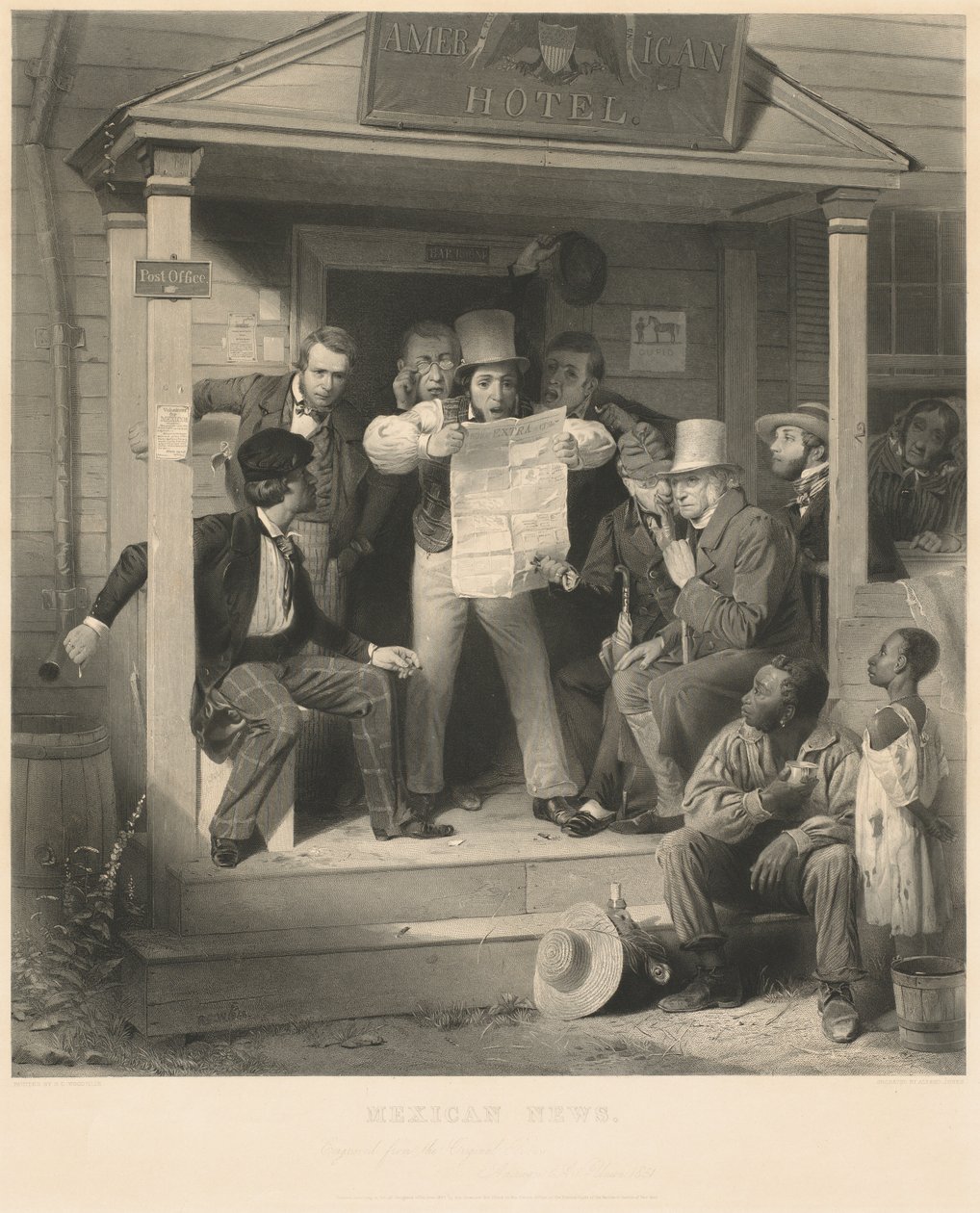 Meksika Haberleri by Alfred Jones, after Richard Caton Woodville