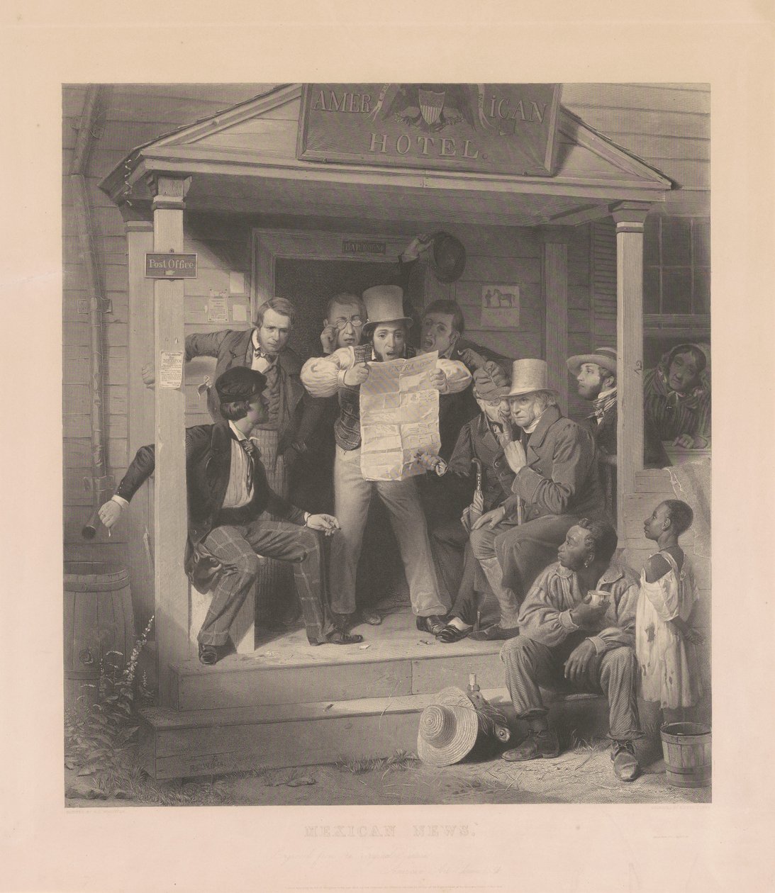 Meksika Haberleri by Alfred Jones, after Richard Caton Woodville