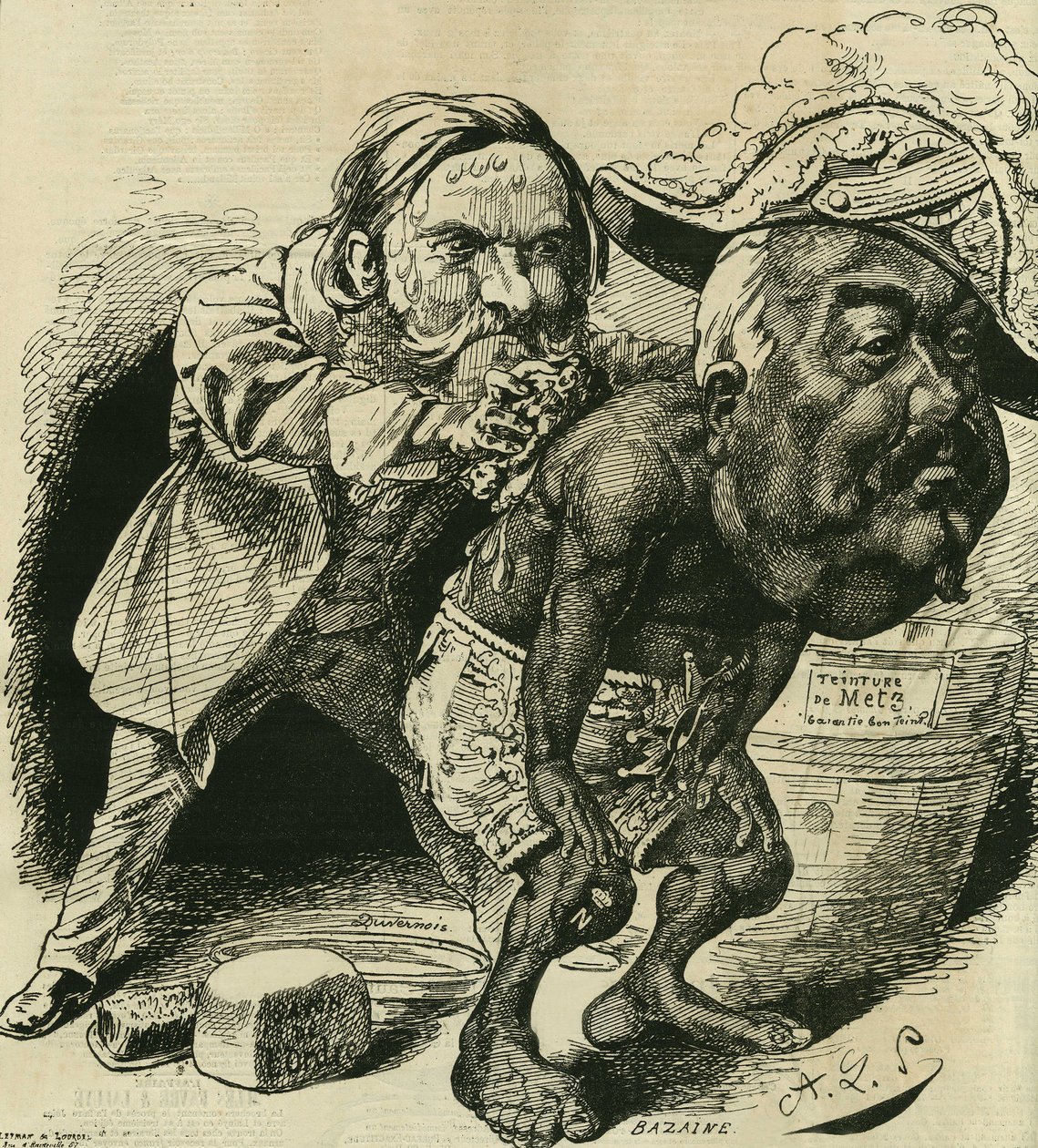 Fransız bir politikacı olan Clement Duvernois (1836-1879), Francois Achille Bazaine