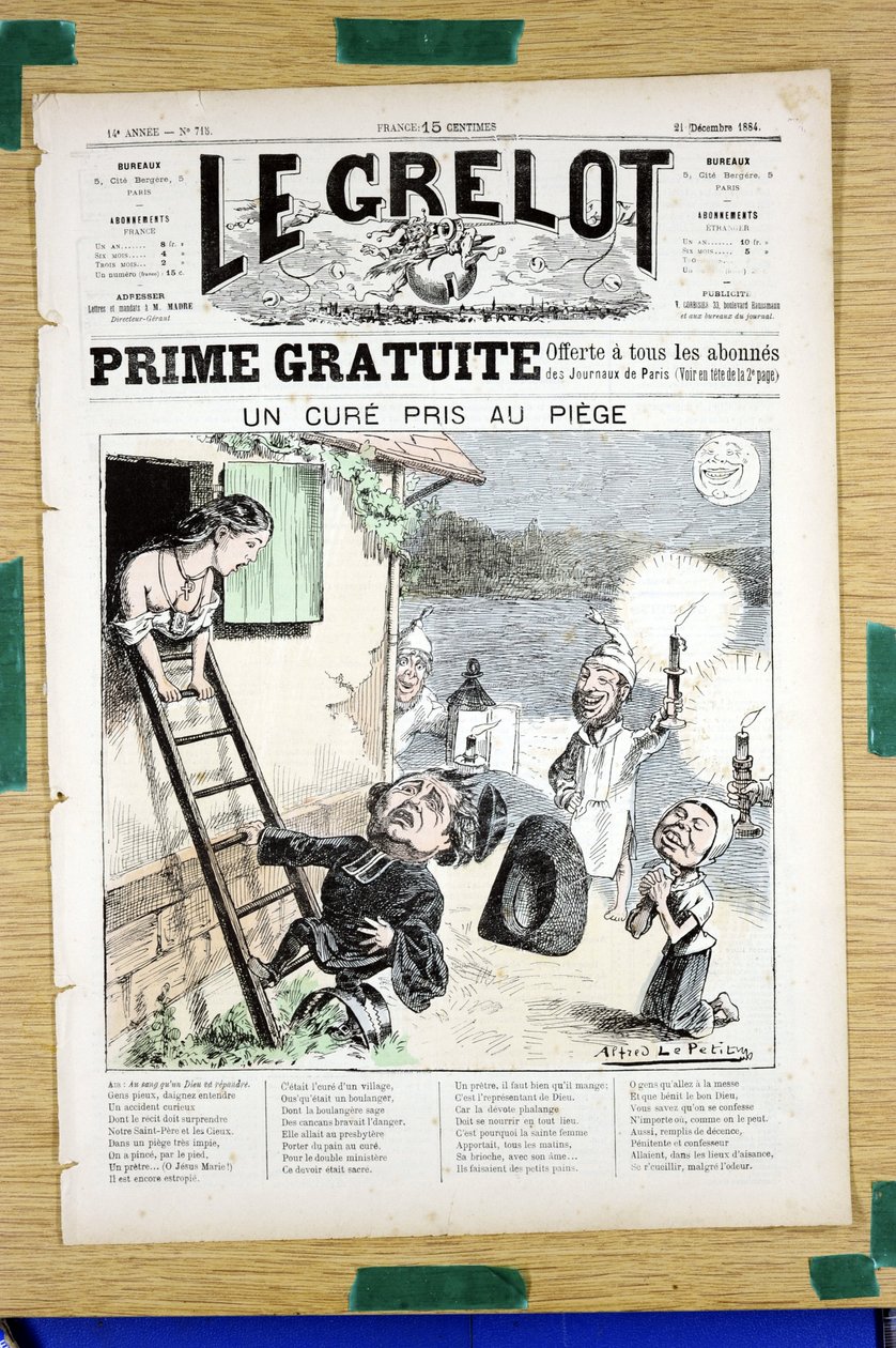 “Le Grelot”, 718 numaralı, Satirique ve Colours