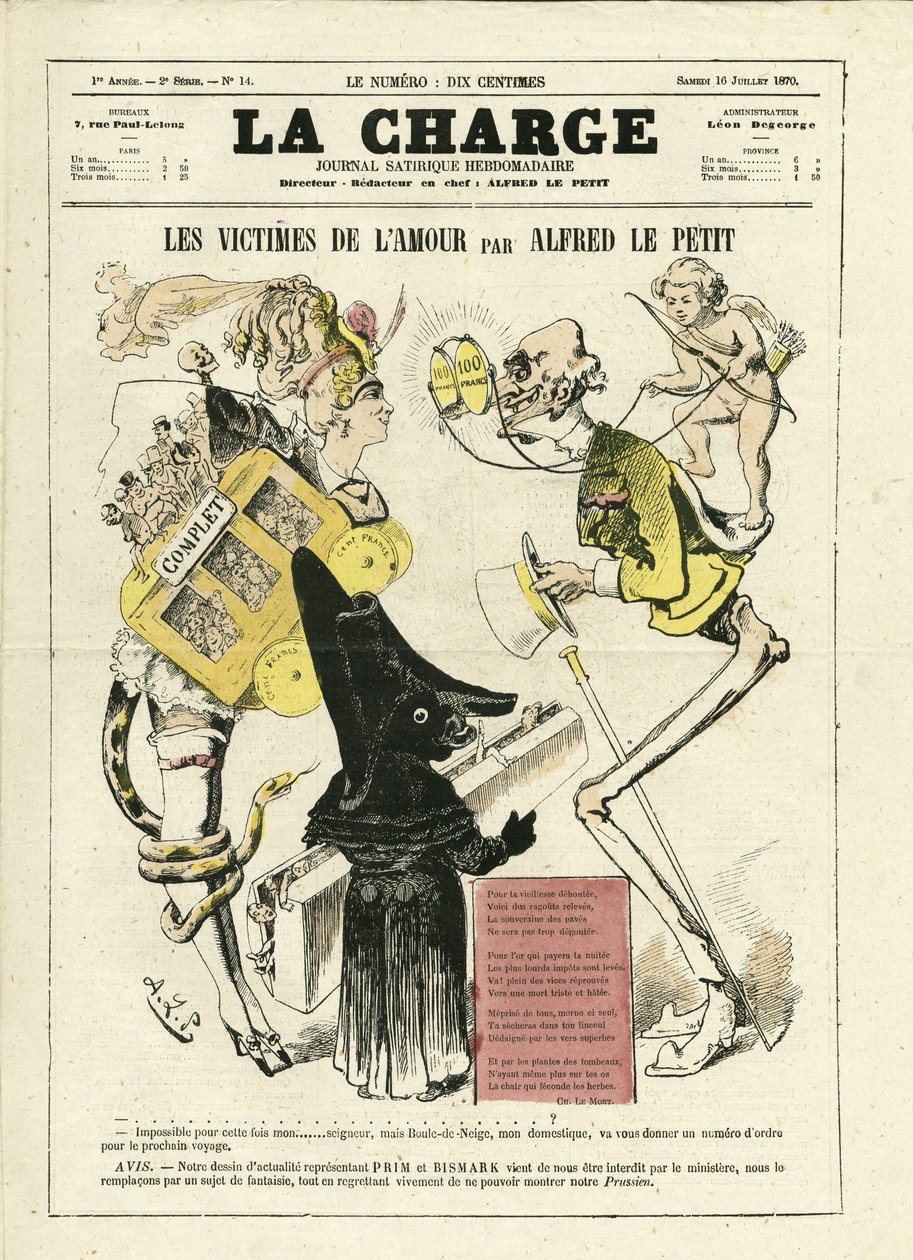 Alfred Le Pete (1841-1909) tarafından La Charge