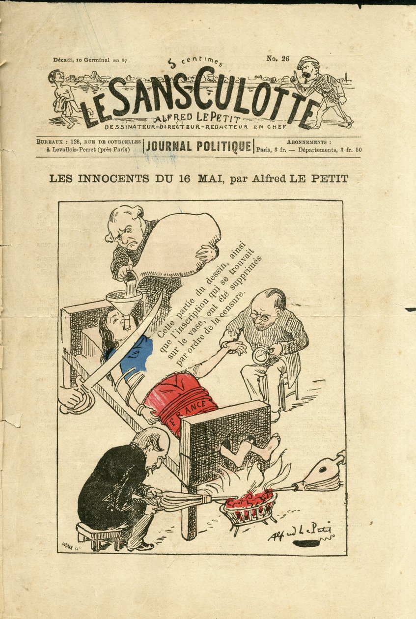 Alfred Le Petit (1841-1909) tarafından Le Sans-Culotte