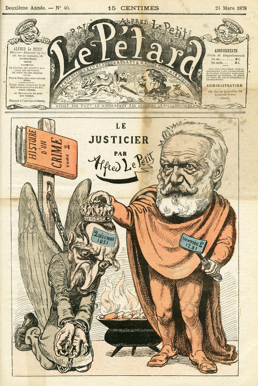 Le Petard, numara 40, Renkli Hiciv by Alfred Le Petit