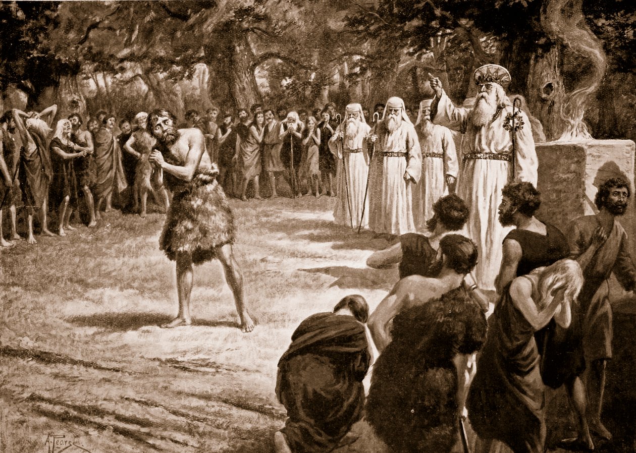 Druidler tarafından dağıtılan adalet, 
