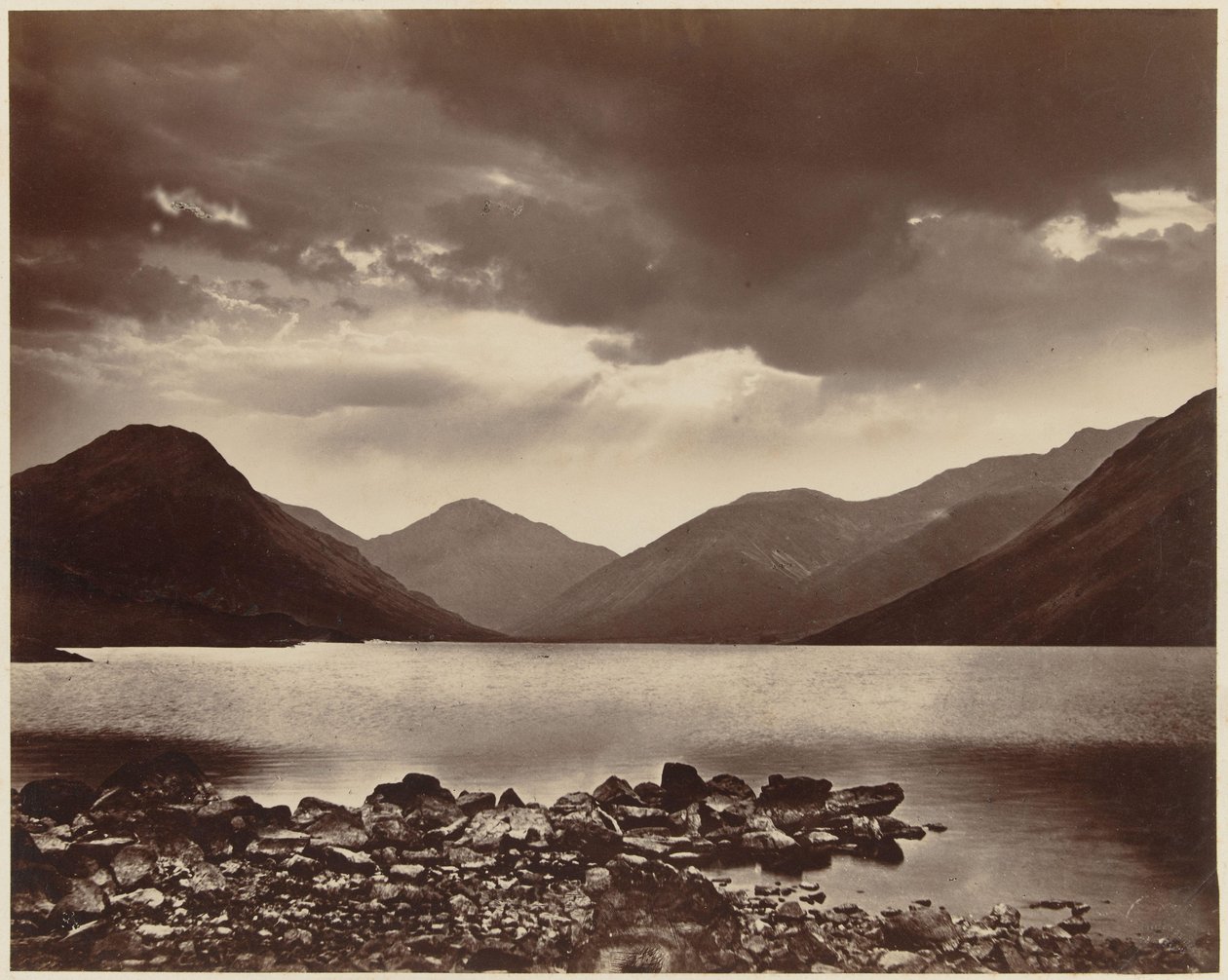 Keswick yakınlarındaki Derwentwater'ın görünümü, Cumbria Pettitt Series Keswick (nesne üzerinde seri başlığı) by Alfred Pettitt