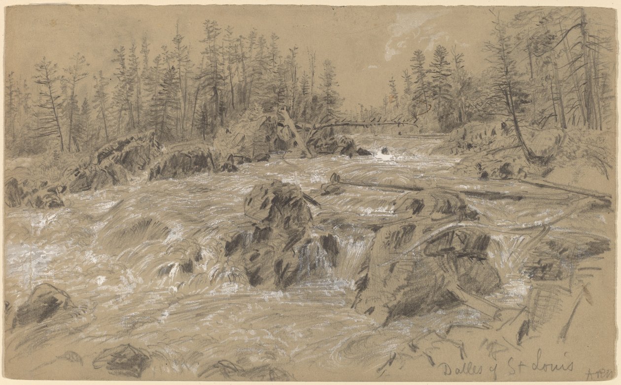 Louis Dalles by Alfred R. Waud