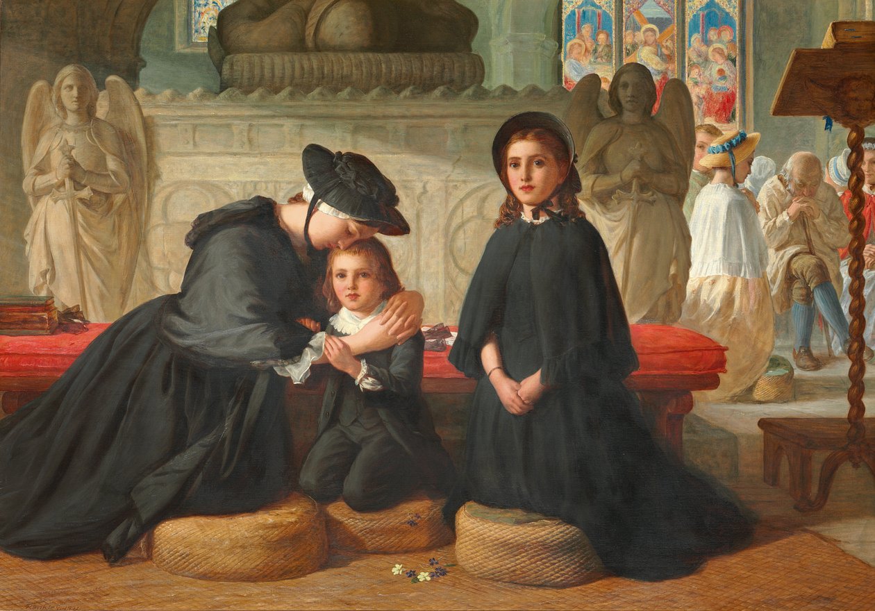 Benediction, 1871 by Alfred Rankley