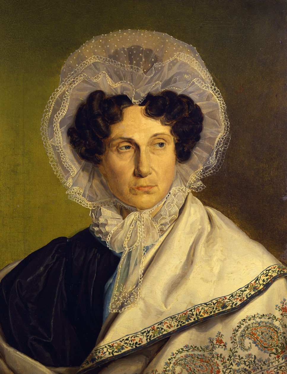 Sanatçının Annesinin Portresi, 1833 dolayları by Alfred Rethel