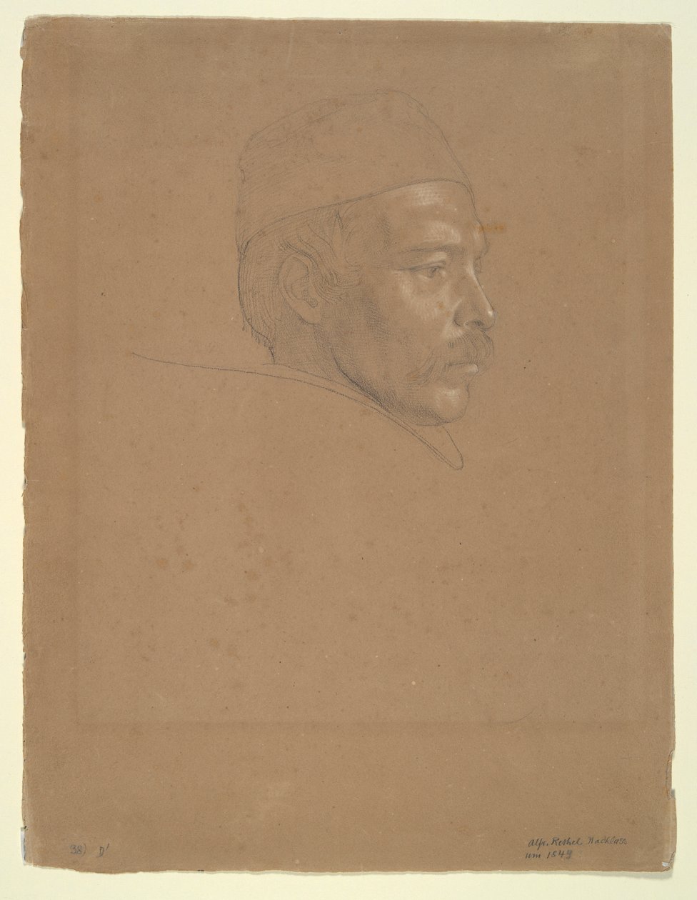 Bir Adamın Çalışması by Alfred Rethel