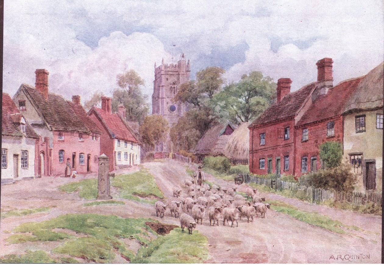 Monks Eleigh, Suffolk, Dent & Sons Limited tarafından yayınlanan The Cottages and the Village Life of Rural England