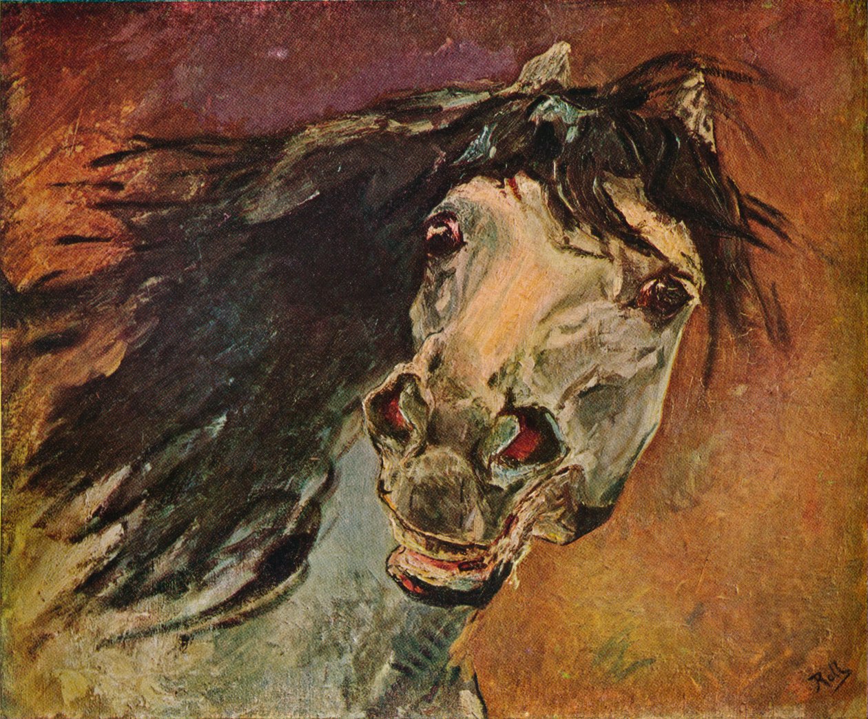 Endülüs At Kafası, c1910 by Alfred Roll