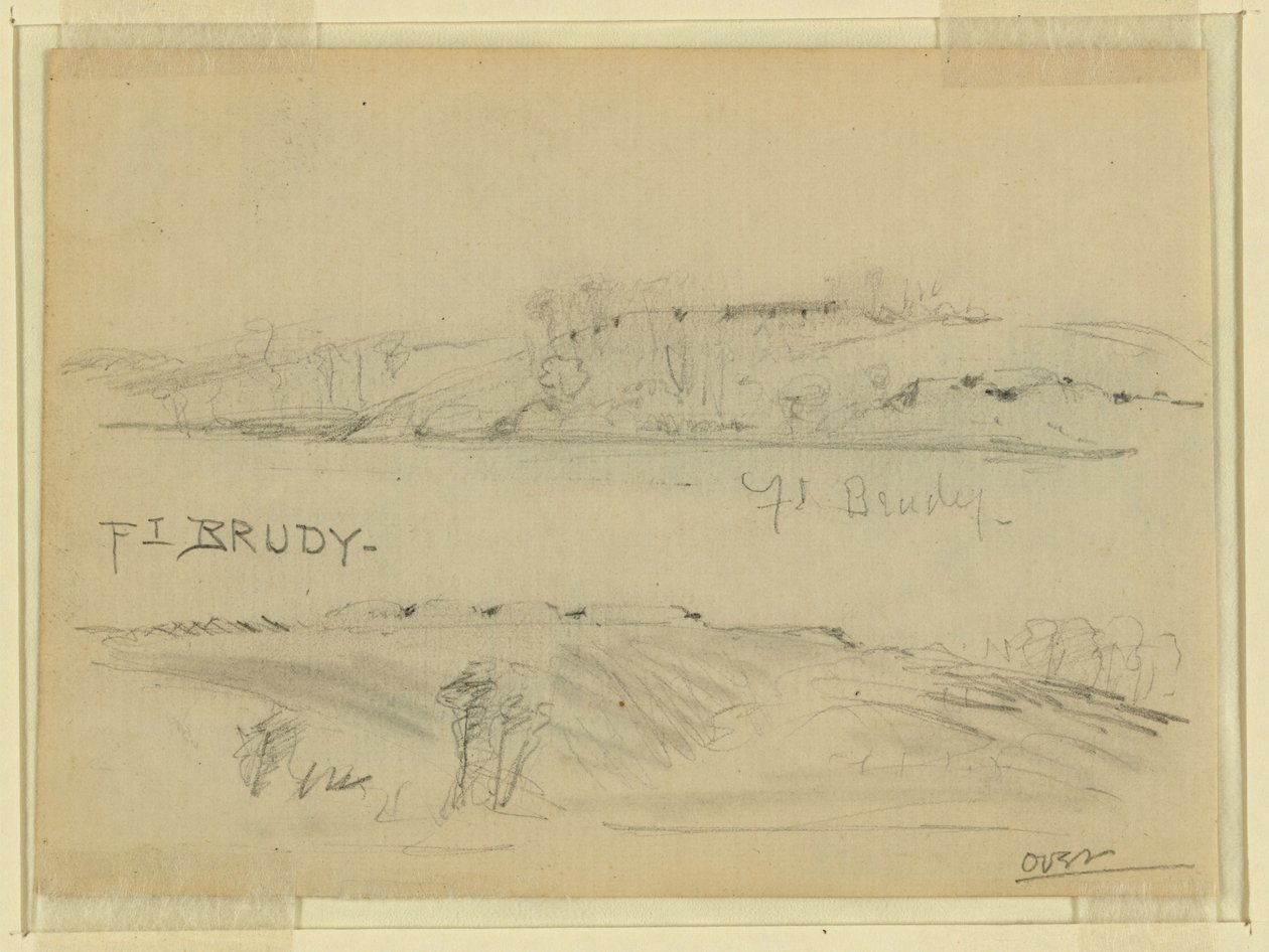 Ft. Brady by Alfred Rudolph Waud