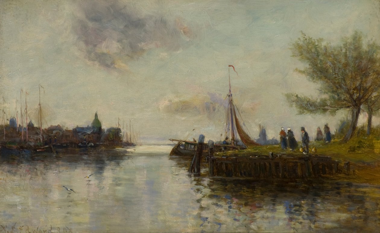Dordrecht by Alfred Sanderson Edward