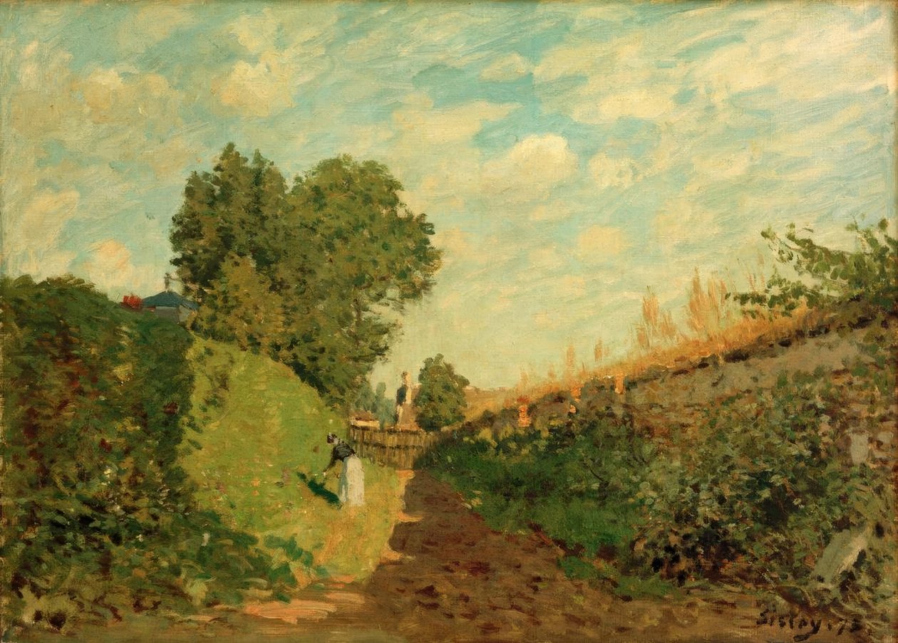 Bahçe by Alfred Sisley