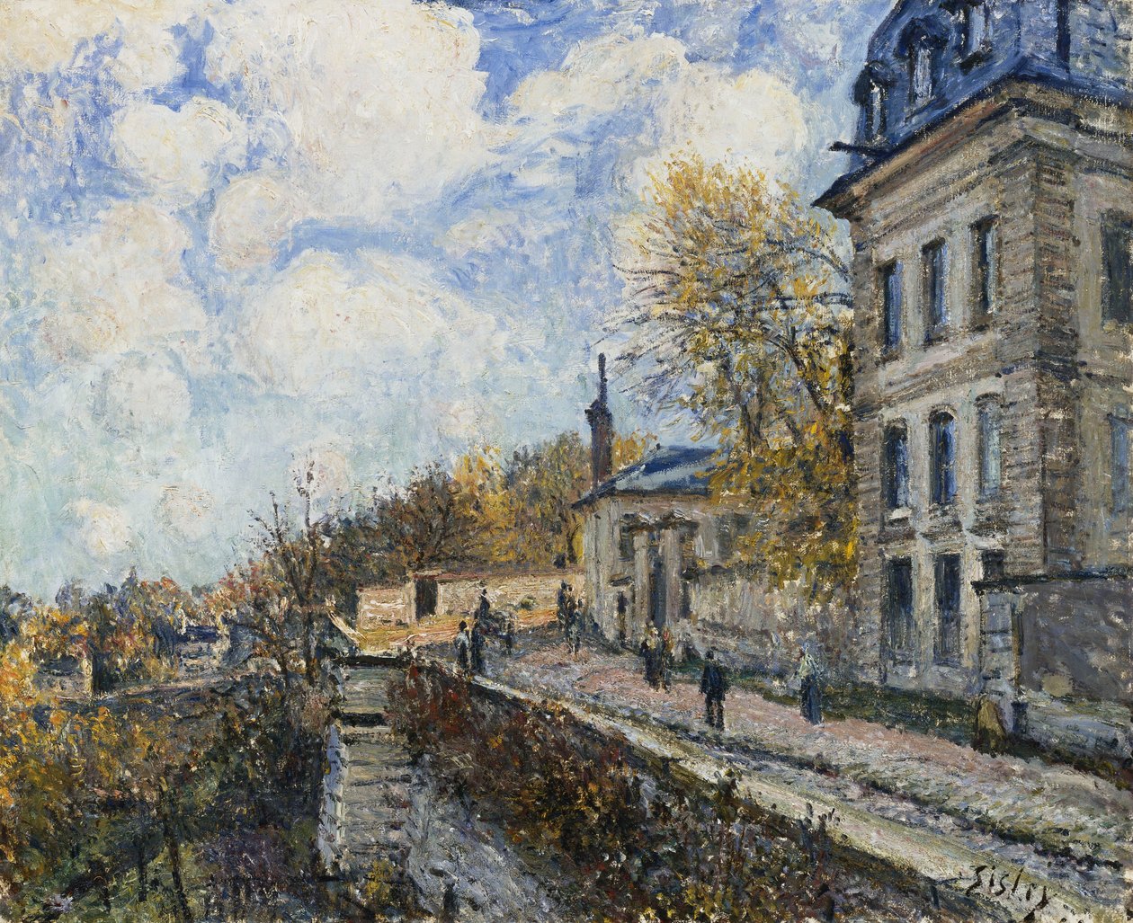 Sevr Fabrikası; Sevres İmalatı, 1879 by Alfred Sisley