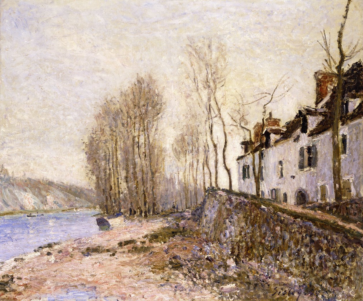 Aziz Mammes, Beyaz Haç by Alfred Sisley
