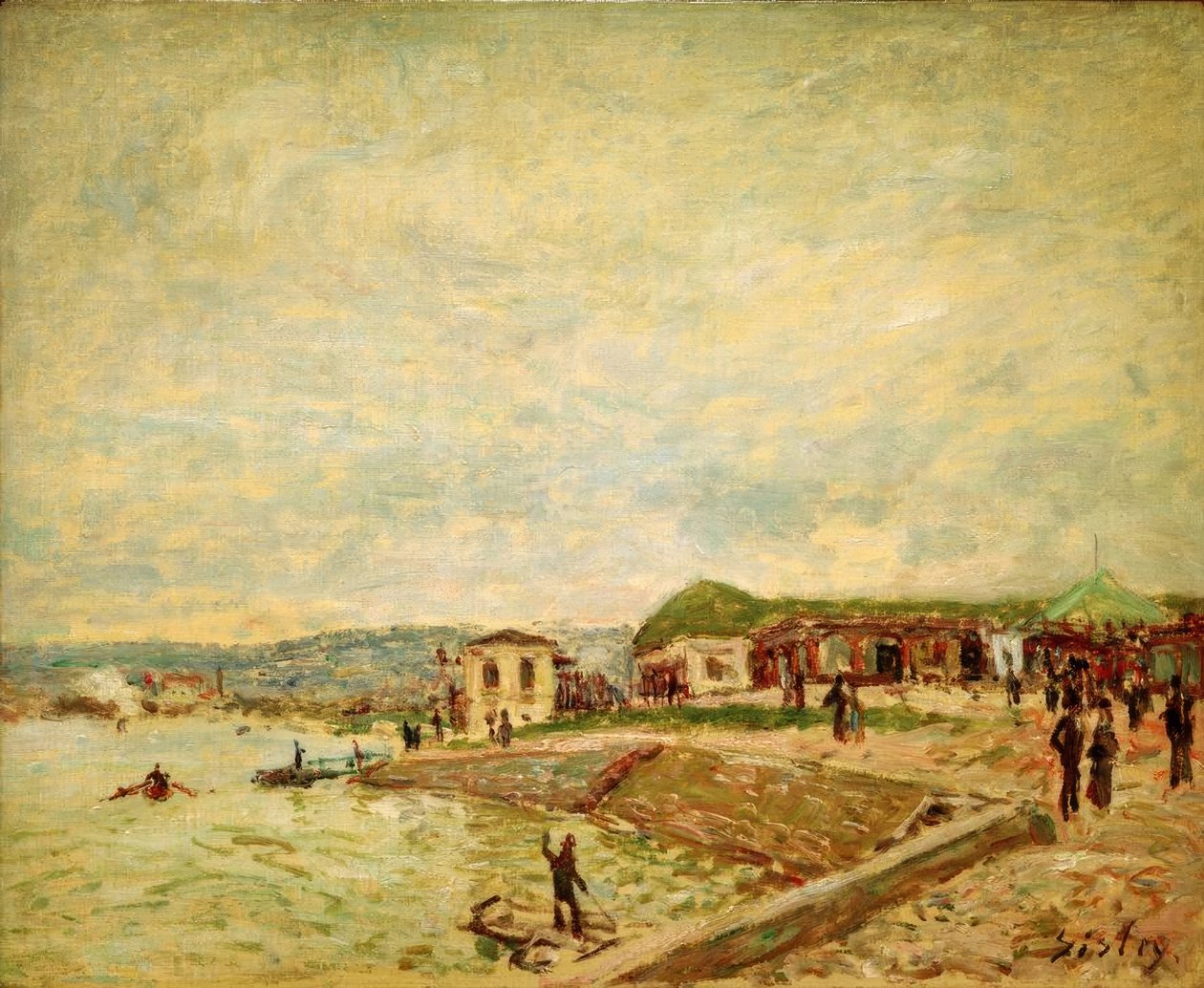 Elçi Pavlus düşüncede by Alfred Sisley