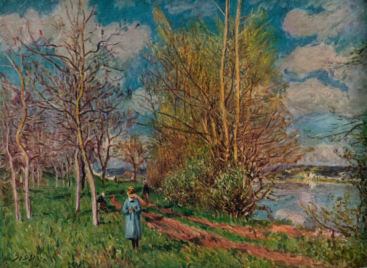 İlkbaharda Küçük Çayırlar, c1880-1 by Alfred Sisley