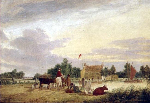 Buckenham Feribotu by Alfred Stannard