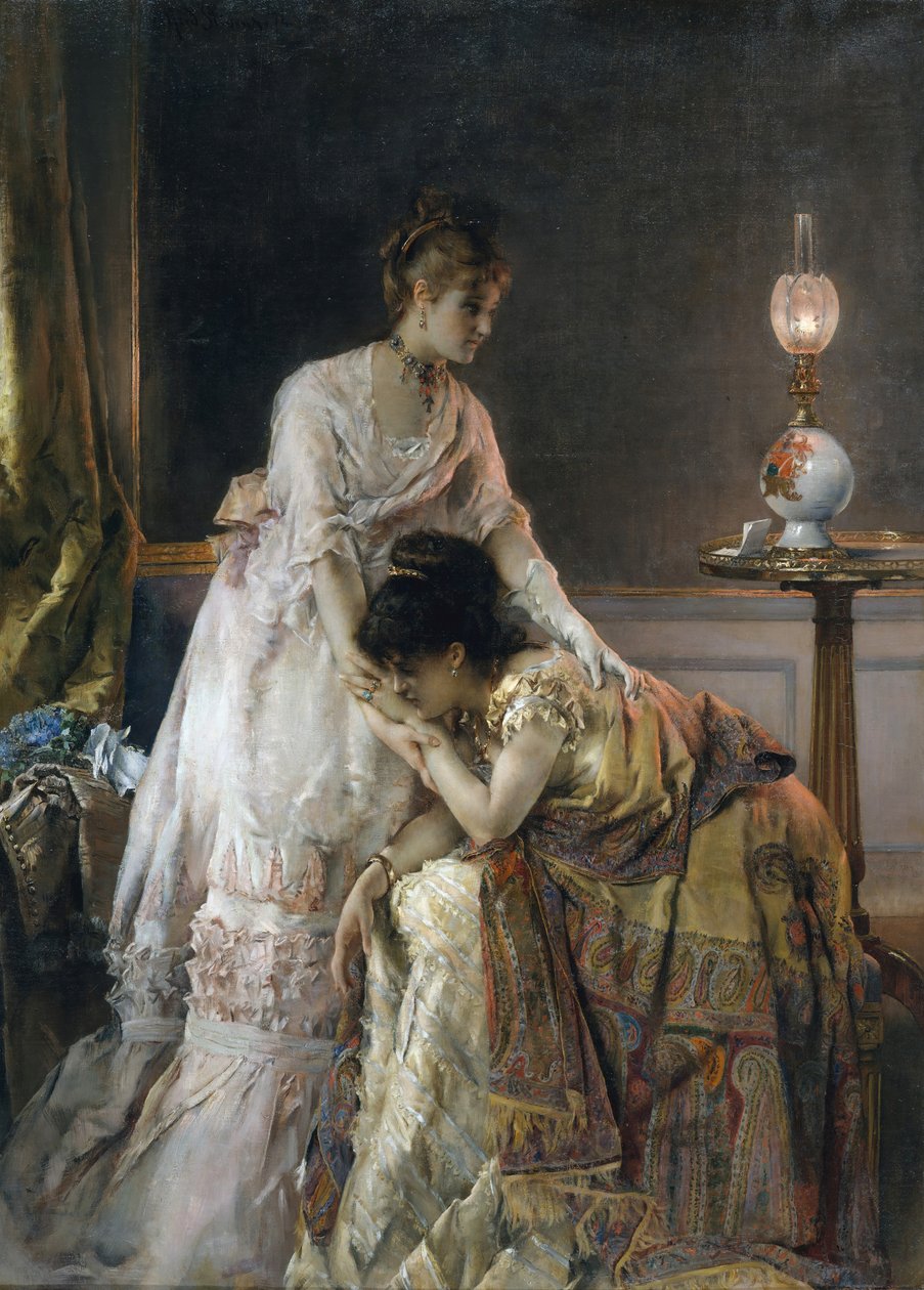 Balodan Sonra, 1874. by Alfred Emile Stevens