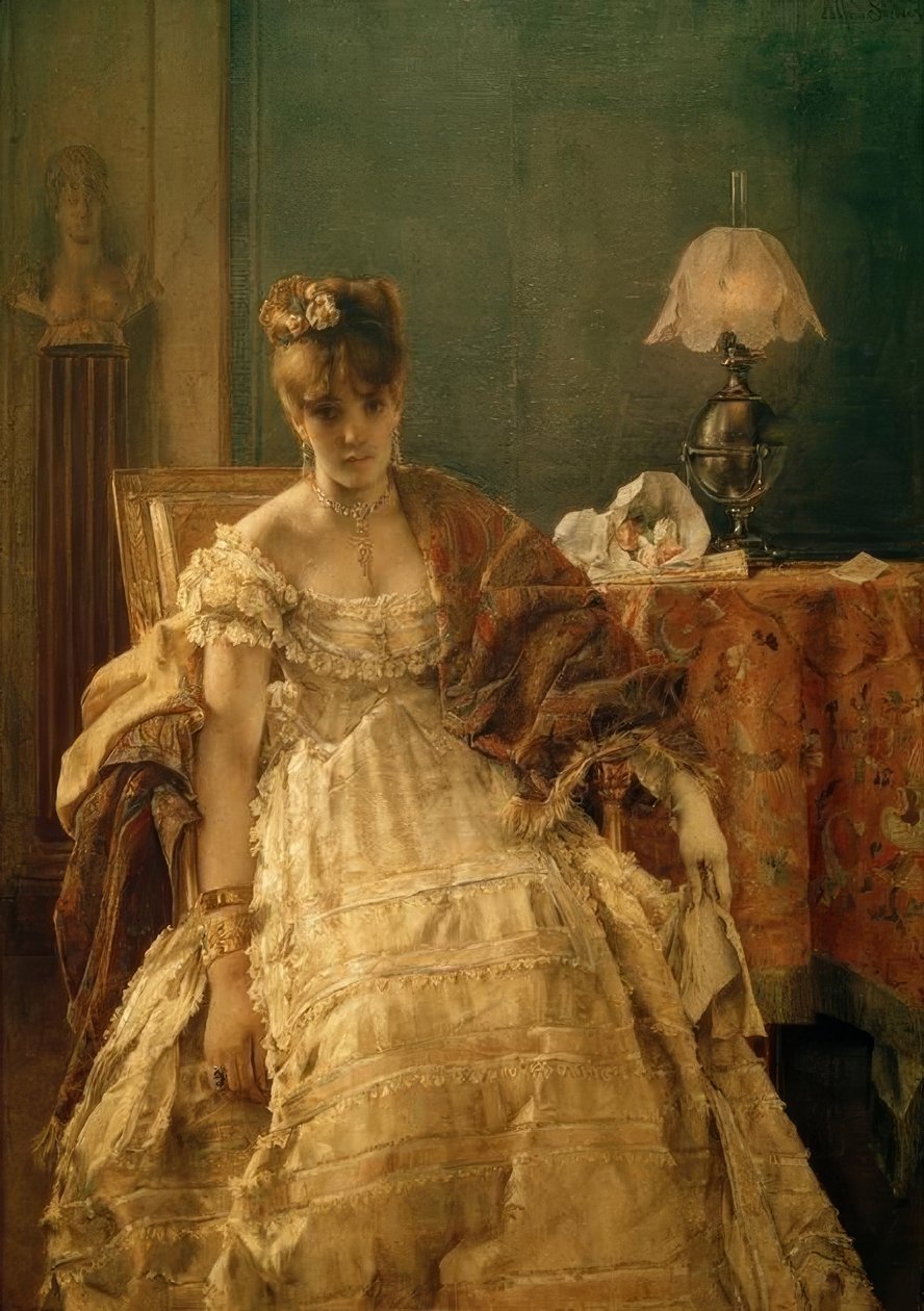 Çaresiz by Alfred Emile Stevens