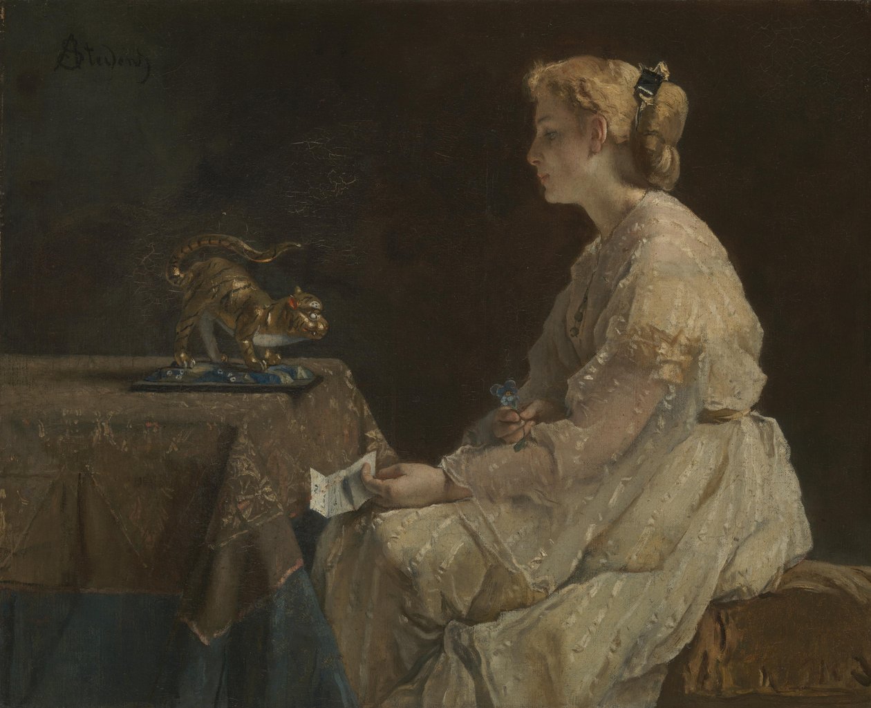 Şimdi, c. 1870 by Alfred Emile Stevens