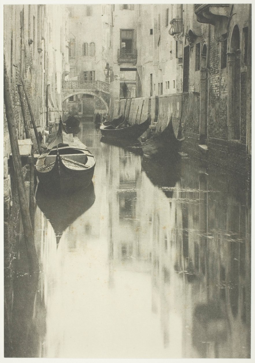 Venedik Kanalı by Alfred Stieglitz